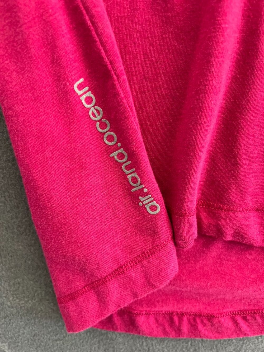 Alo Women’s Hot Pink Hooded Long-Sleeve Tee Top XS - Picture 7 of 9